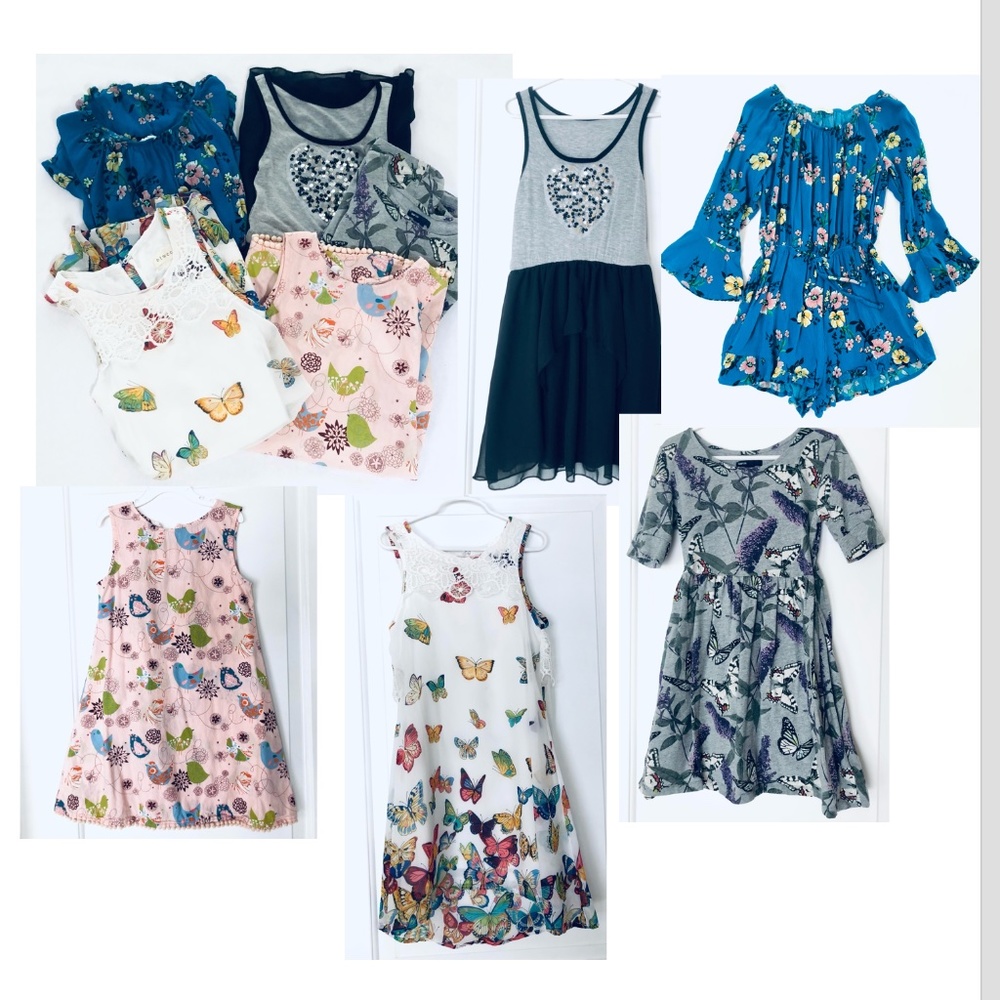 Lot of 5 Mixed Brand Summer Dresses (Gap, Jen & Jen etc) EUC